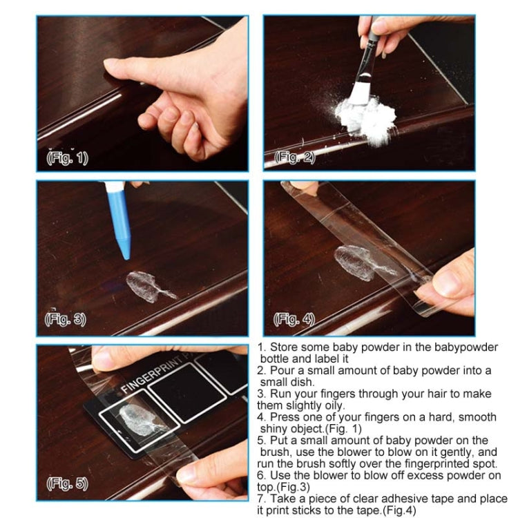Fingerprint Verification Set Toys Science Experiments Intellectual Toys