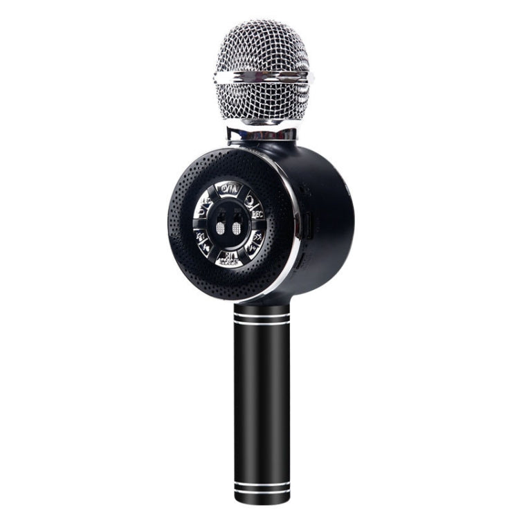 WS-669 Multifunctional RGB Light Effect Wireless Bluetooth Microphone with Audio Function