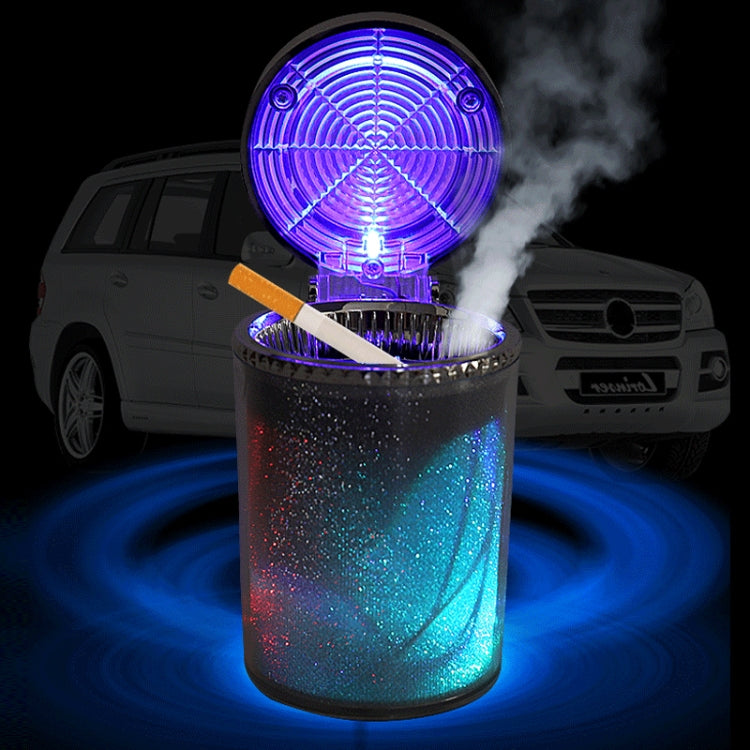 Car Air Conditioner Outlet Ashtray With LED Light(10x7.8cm)