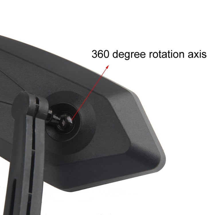 Mountain Bike High Definition Flat Reflective Rearview Mirror, Specification: 1 Pair