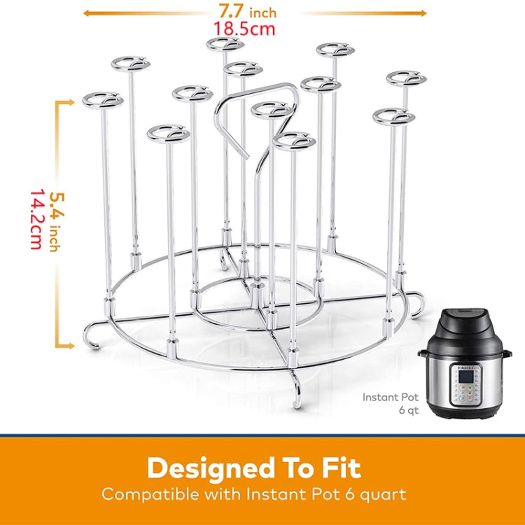 6QT Skewer Stand Grill Dehydrator Rack Air Fryer Accessories