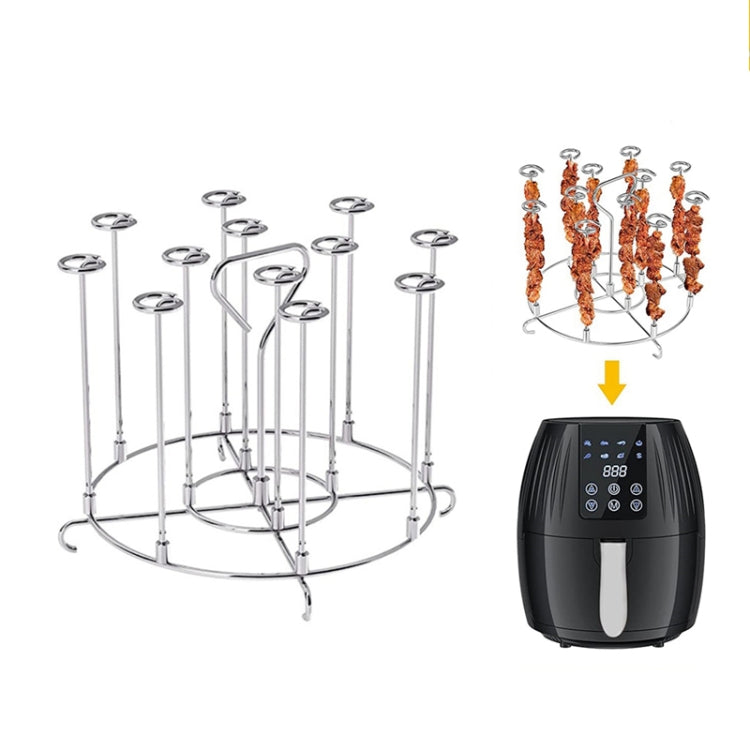 6QT Skewer Stand Grill Dehydrator Rack Air Fryer Accessories