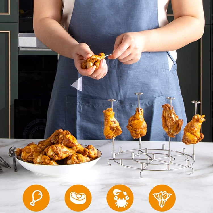 6QT Skewer Stand Grill Dehydrator Rack Air Fryer Accessories