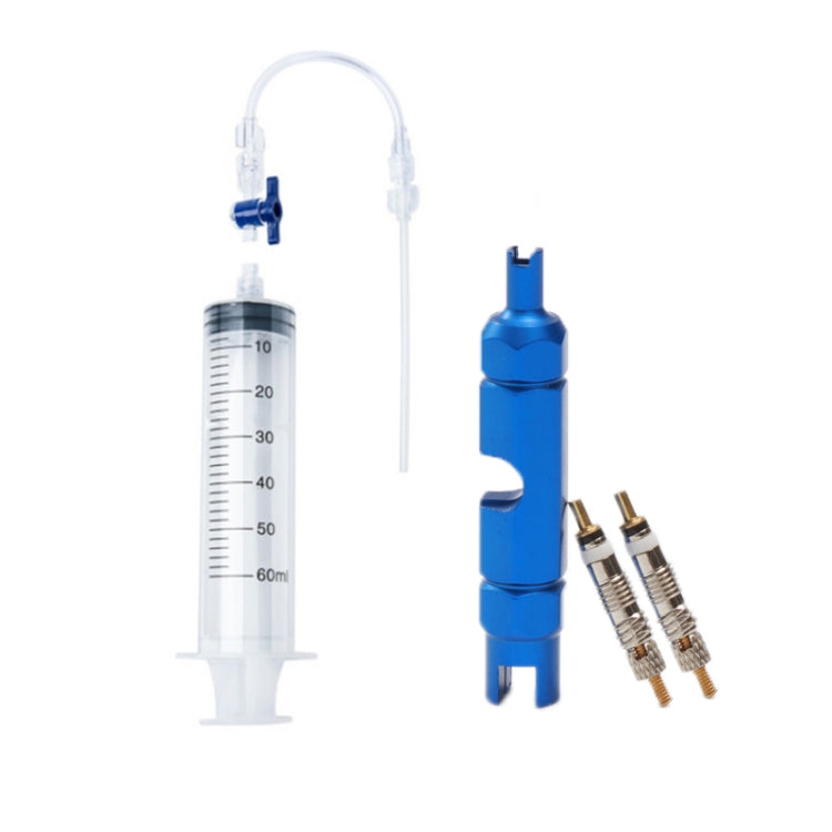 4pcs/set Bicycle Vacuum Sealant Injection Tool With Switch