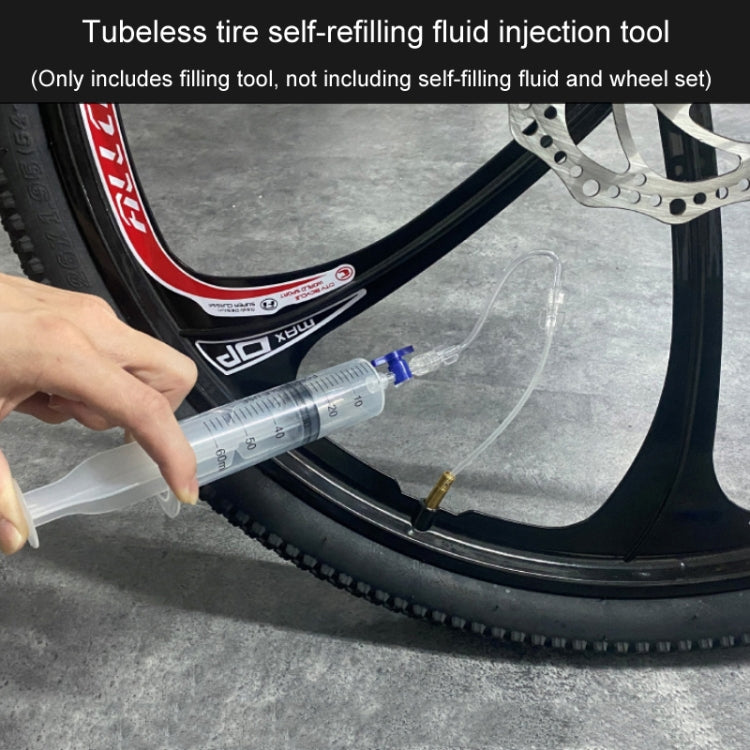 8pcs/set Bicycle Vacuum Sealant Injection Tool With Switch