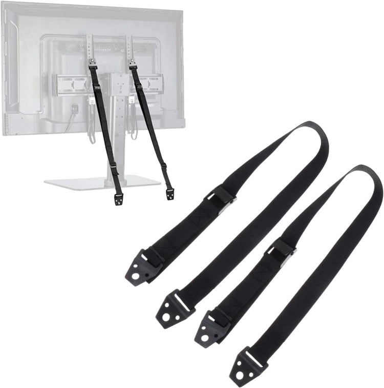 2pcs TV And Furniture Anti Tip Straps Baby Safety Lock Protection 2.5x80cm