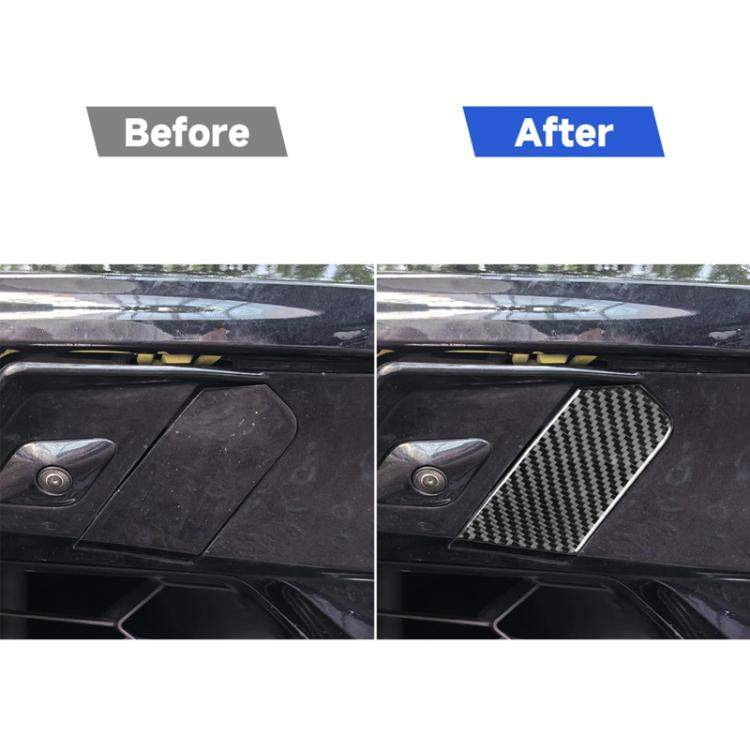 For Chevrolet Corvette C8 2pcs /Set Trailer Hook Sticker - Black