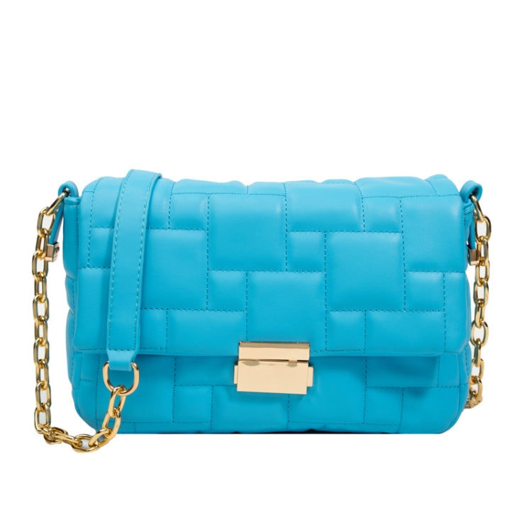 Ladies Rhombus Chain Candy Color Single-shoulder Messenger Bag