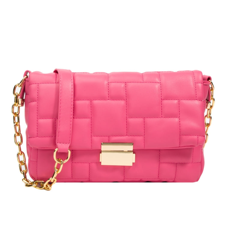 Ladies Rhombus Chain Candy Color Single-shoulder Messenger Bag