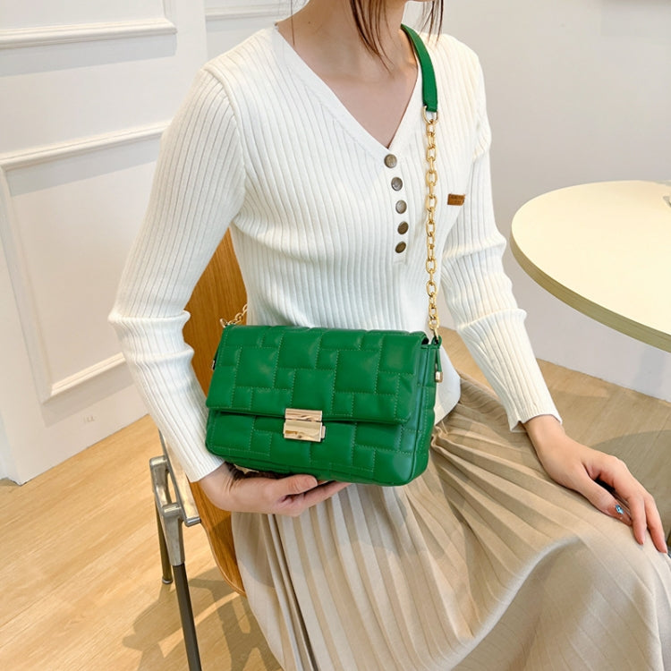 Ladies Rhombus Chain Candy Color Single-shoulder Messenger Bag