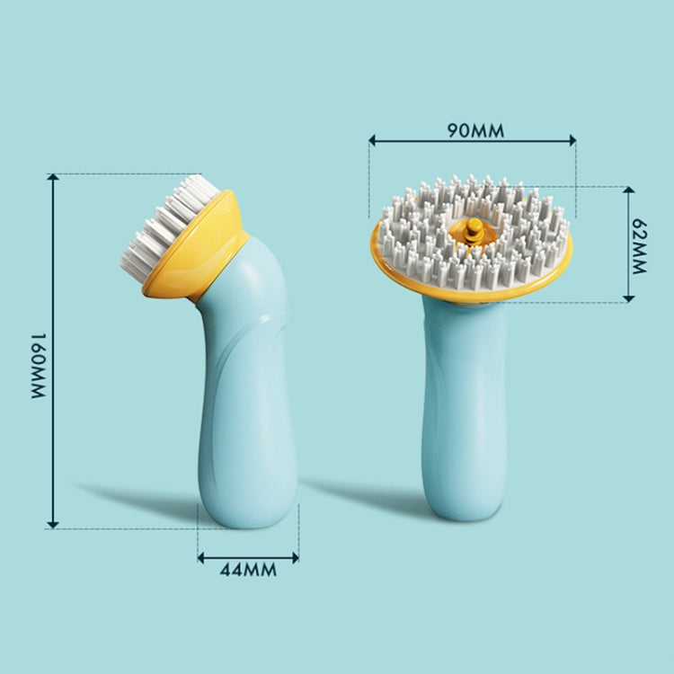 Handheld Pet Bath Massage Brush Pet Cleaning and Grooming Tools(CW314)