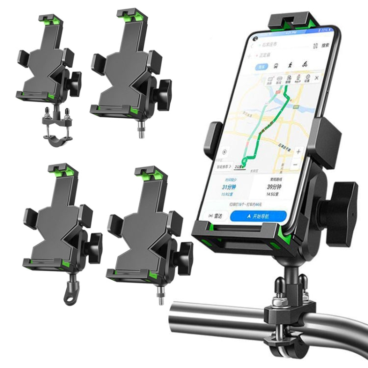 A04 Metal Motorcycle Mobile Phone Navigation Bracket Bicycle Frame Multifunctional Car Fixed Clamp