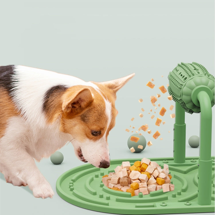 CW312 Pet Roller Food Leaker Dog Puzzle Adjustable Feeder
