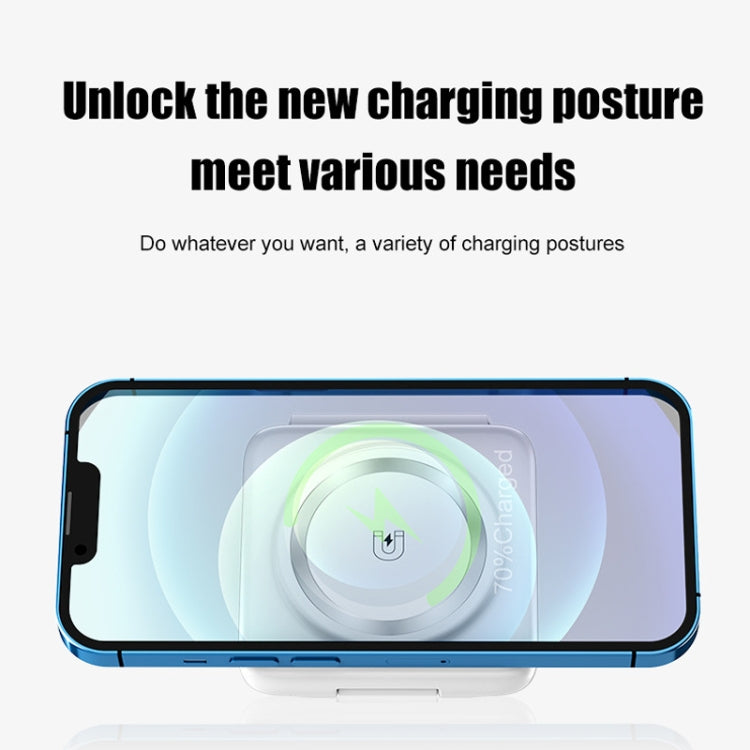Folding 3 In 1 Wireless Charger For iPhone, Galaxy, Huawei, Xiaomi, LG, HTC and Other QI Standard Smart Phones