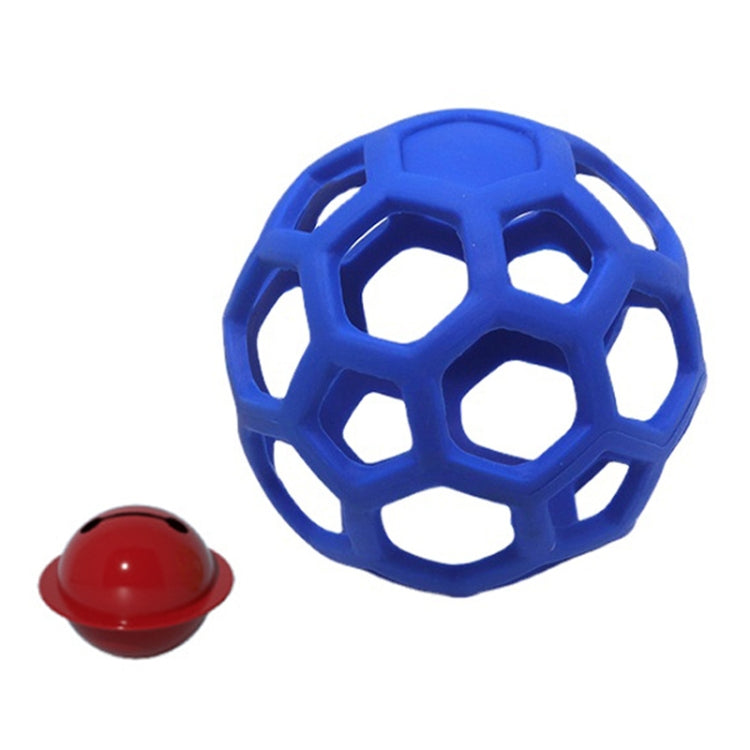 1030001 Dog Toy Hollow Ball Bite-resistant Elastic Pet Rubber Toy Balls, Spec: Bell