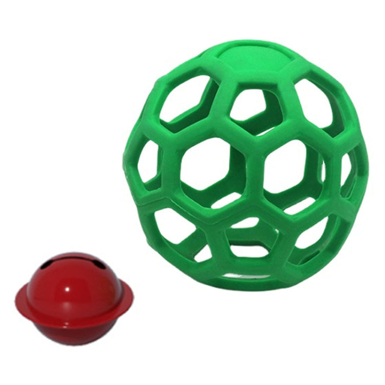 1030001 Dog Toy Hollow Ball Bite-resistant Elastic Pet Rubber Toy Balls, Spec: Bell