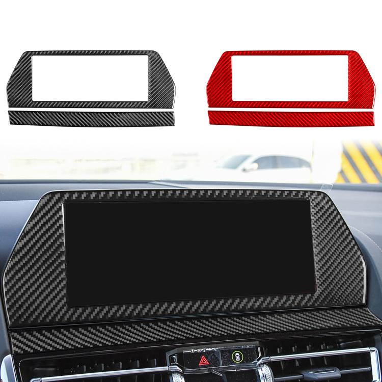 For 2019-2024 BMW 8 Series G14 Left-hand Drive 2pcs /Set Navigation Screen Frame Sticker