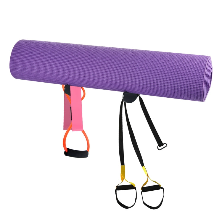 Indoor Acrylic Wall Mount Bracket Yoga Mat Storage Rack
