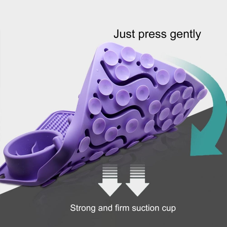 PETS357 Pet Licking Cushion Silicone Smell Food Bowl Cats And Dog Slow Food Plate
