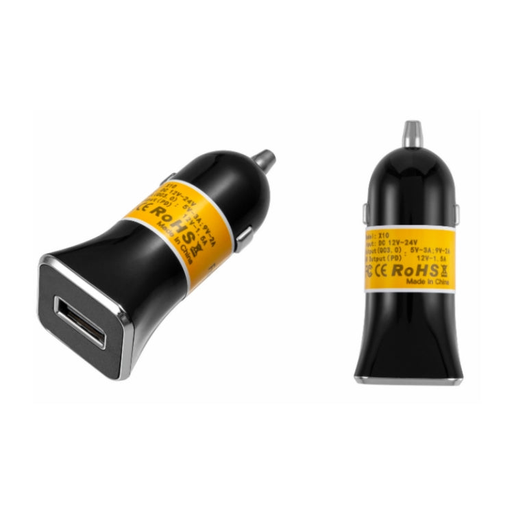 2pcs QC3.0 Smart Cigarette Lighter Car Wireless Charger(X10)