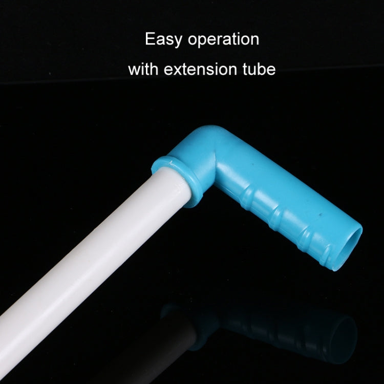 2pcs Manual Oil Extractor Plastic Aspirator Liquefaction Chemical Tube Soft Lid 5.4cm