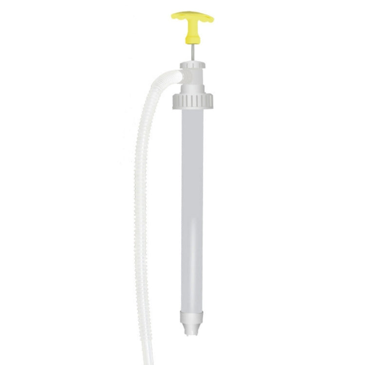 2pcs Manual Oil Extractor Plastic Aspirator Liquefaction Chemical Tube Hose Soft Lid 5.4cm