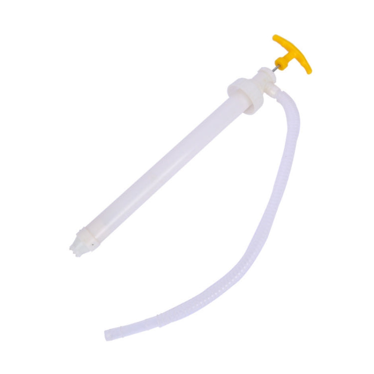 2pcs Manual Oil Extractor Plastic Aspirator Liquefaction Chemical Tube Hose Soft Lid 5.4cm