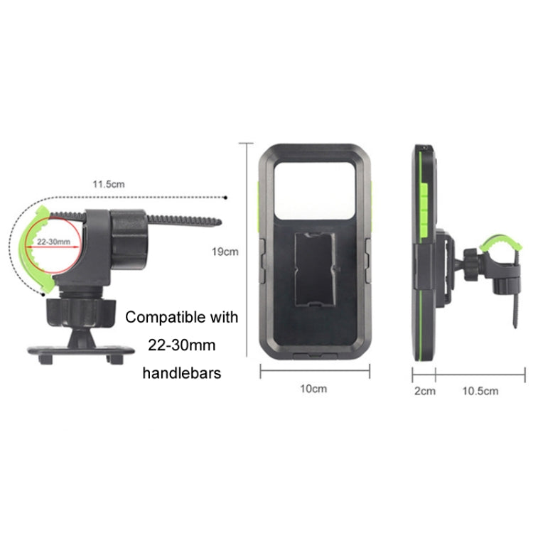 Outdoor Bicycle Mobile Phone Navigation Waterproof Shell Bracket(BM21)