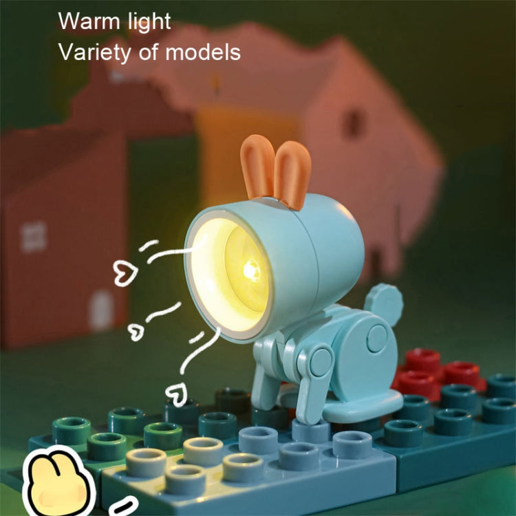 Mini Table Lamp Desktop DIY Ornaments Folding Night Light