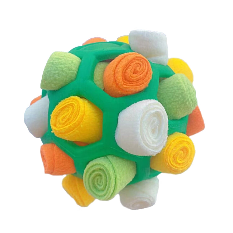 DM202206 Pet Sniffing Ball Dog Hidden Food Rubber Ball Sniffing Educational Toys