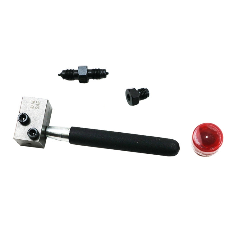 BL1259 Car Brake Copper Tube Riveting Tube Air Conditioned Expansion(Blue)