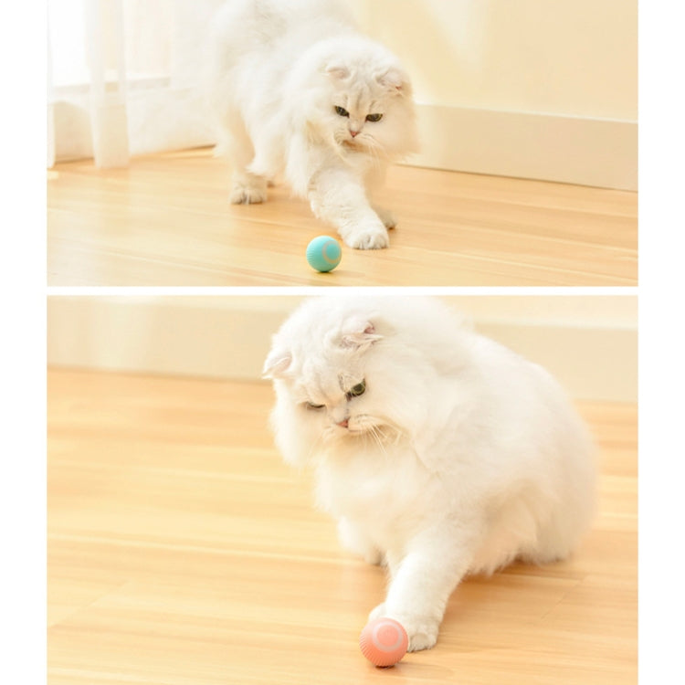 0001 Smart Gravity Teaser Cat Rolling Ball Teeth Resistant Cat Toys