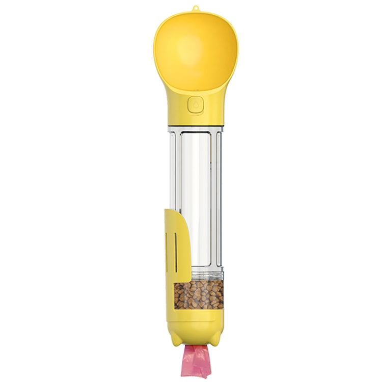 3 in 1 Leakproof Outdoor Dog Water Fountain Portable Pet Drinking Bottle, Size: 500ml+Food Box