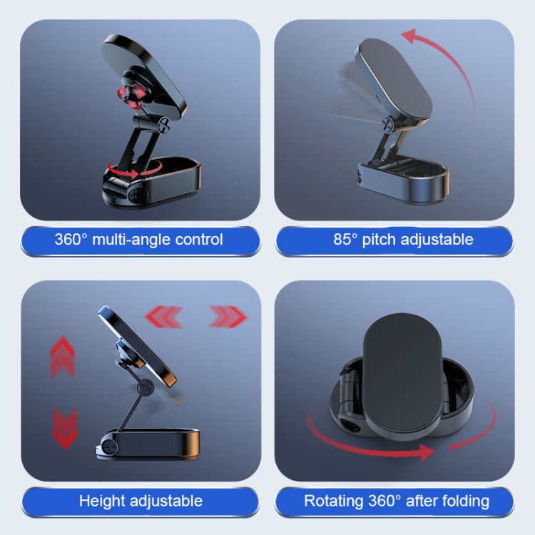 D16 Multifunctional 360-degree Rotating Magnetic Mobile Phone Navigation Bracket