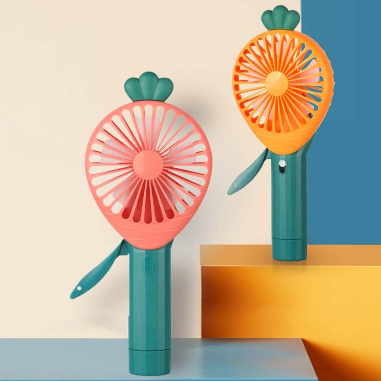 2pcs Spray Model Fruit Shape Manual Hand Pressure Small Fan(Color Random Delivery)