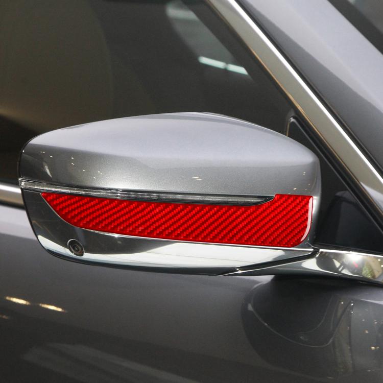 For 2019-2024 BMW 8 Series G14 2pcs /Set Right-hand Drive Rearview Mirror Anti-scratch Strip Stickers
