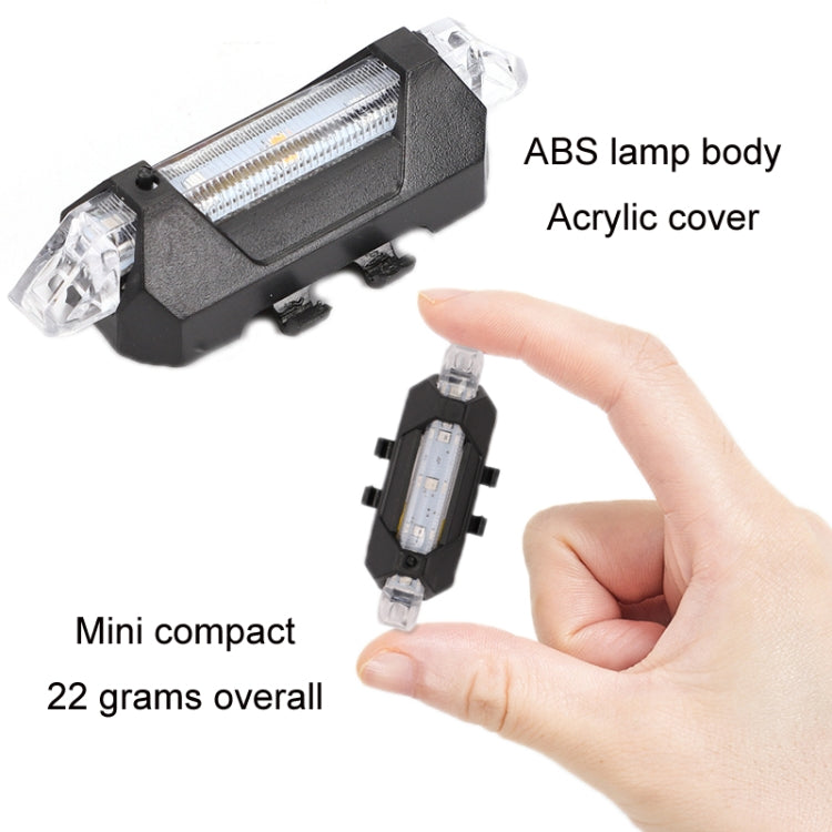 Motorcycle Bicycle Charging Strobe Decorative Warning Tail Light