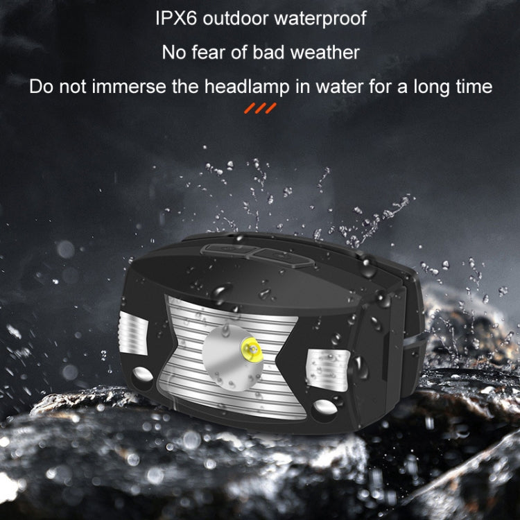 G7 Outdoor Cycling USB Rechargeable Inductive Bright LED Headlight