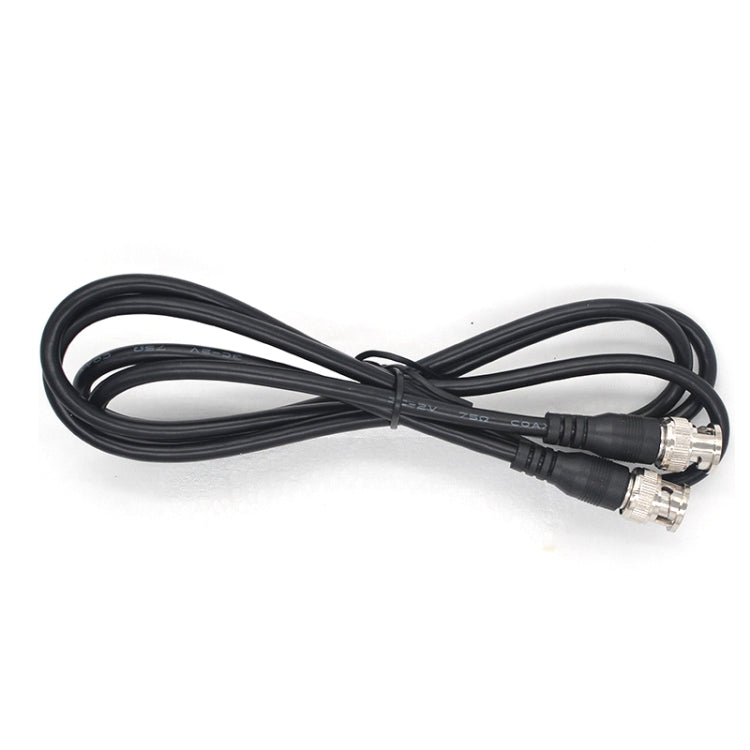 BNC Male To Male Straight Head Cable Coaxial Cable Video Jumper, Length: 1.5m
