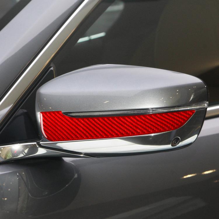 For 2019-2024 BMW 8 Series G14 2pcs /Set Left-hand Drive Rearview Mirror Anti-scratch Strip Stickers