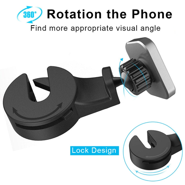 Car Rear Pillow Hook Magnetic Mobile Phone Holder