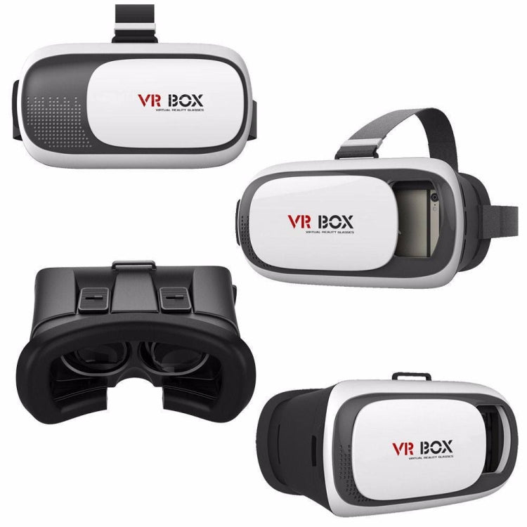Head-mounted VR Box Glasses Virtual Reality 3D Glasses Support 3.5-6 Inch Phone