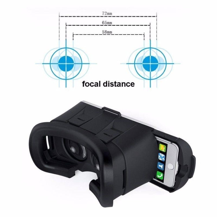 Head-mounted VR Box Glasses Virtual Reality 3D Glasses Support 3.5-6 Inch Phone