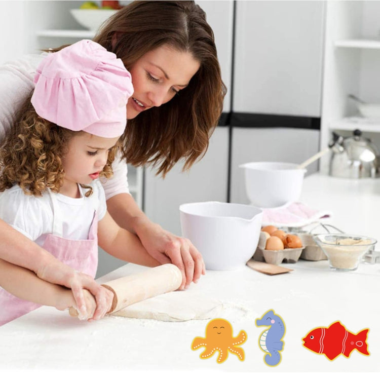 12pcs/set MC0001 Stainless Steel Marine Biscuits Mold Combination Set Baking Tools