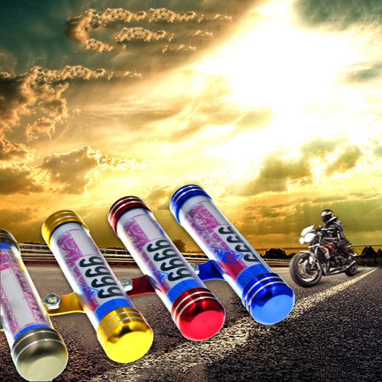 TF-2224 2pcs Multifunctional Waterproof Motorcycle Tax Bill Collection Tube