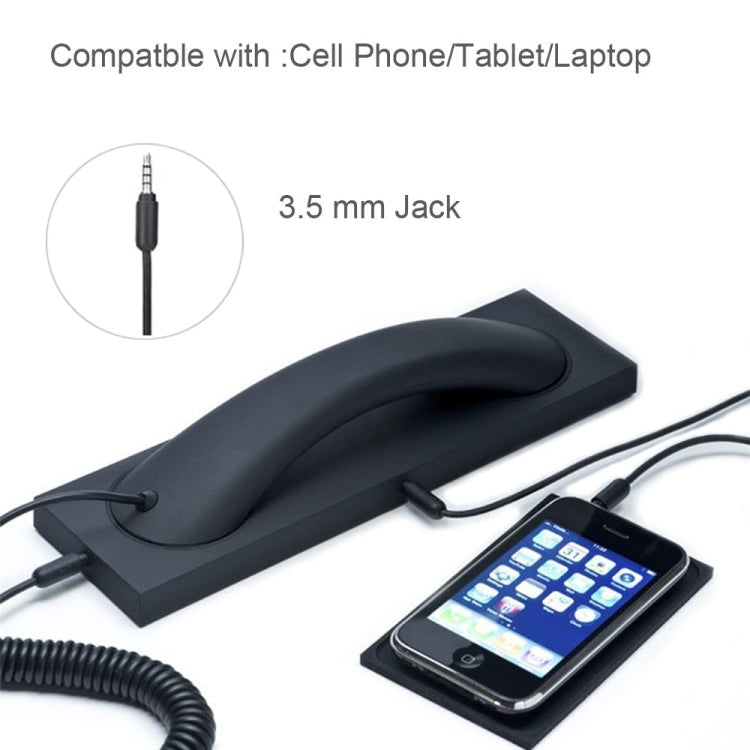 3.5mm Universal Office Mobile Phone Retro External Headset Mobile Phone Handset