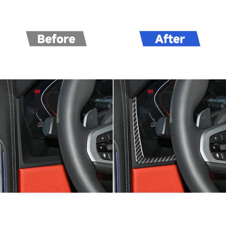 For 2019-2024 BMW 8 Series G14 2pcs /Set Right-hand Drive Instrument Both Sides Decorative Stickers