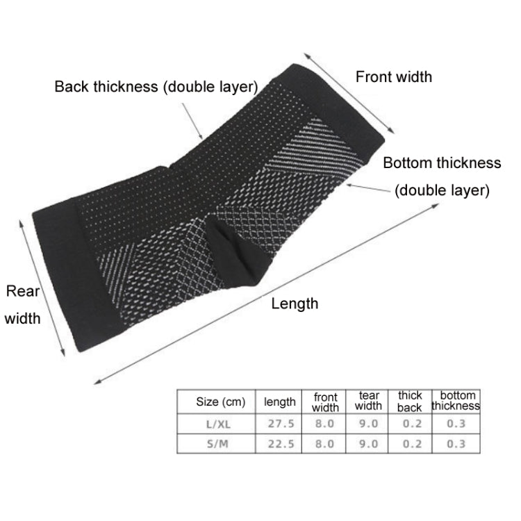 10pcs Sports Heel Invisible Toeless Compression Socks, Size: