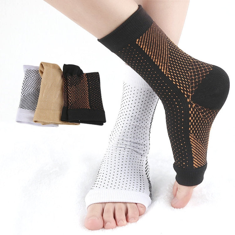 10pcs Sports Heel Invisible Toeless Compression Socks, Size: