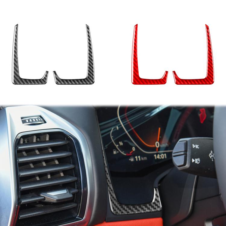 For 2019-2024 BMW 8 Series G14 2pcs /Set Left-hand Drive Instrument Both Sides Decorative Stickers